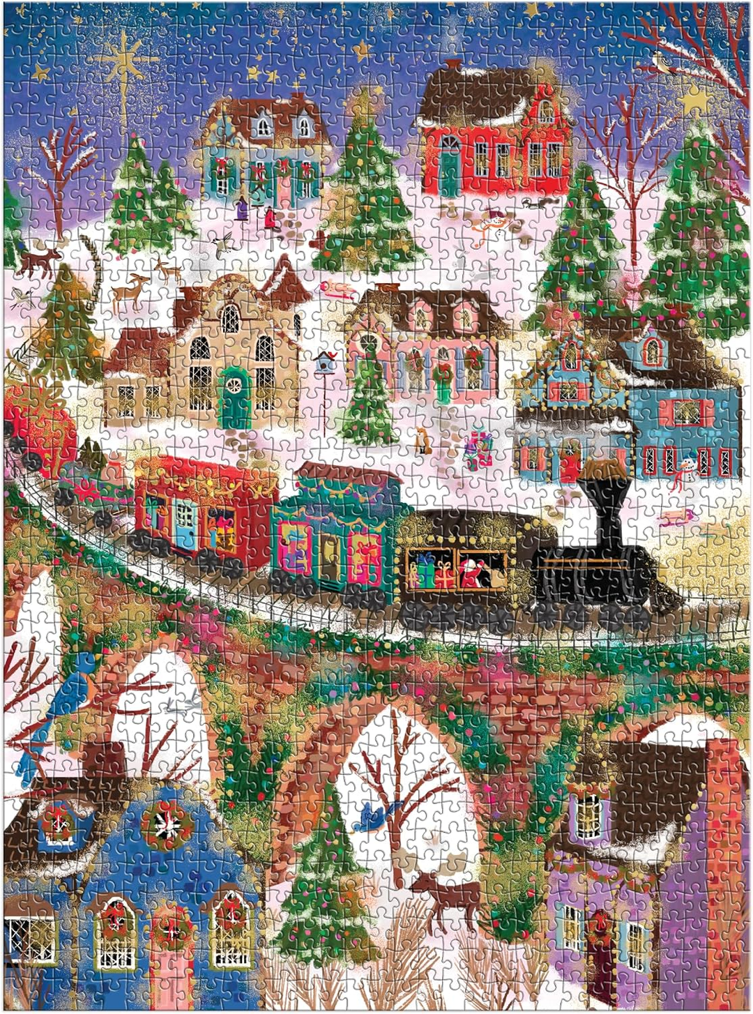 Joy Laforme Twinkletown Express 1000 Piece Foil Puzzle