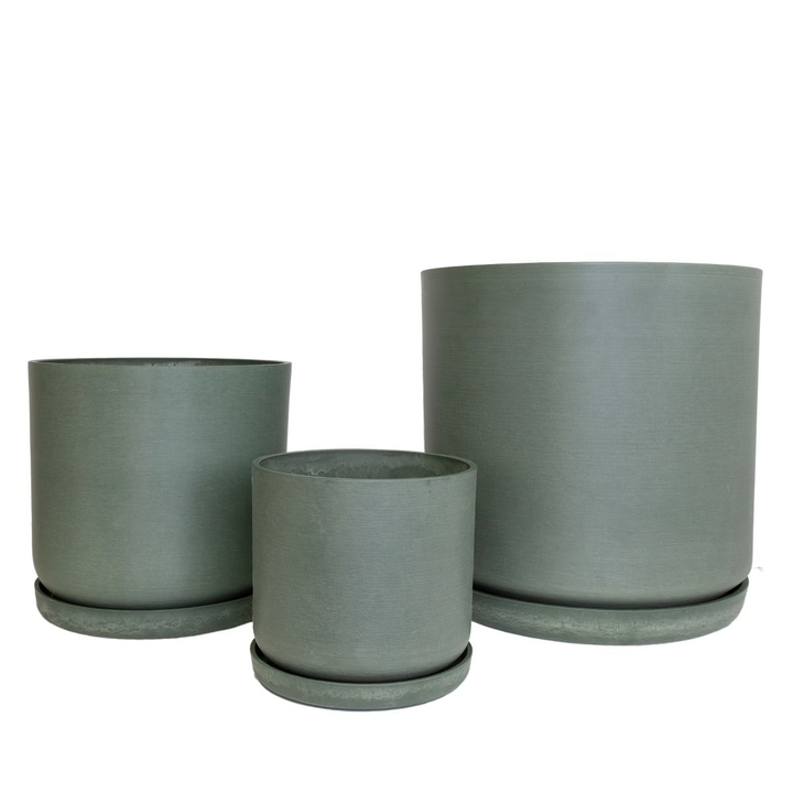 Portland Pot - Olive Set of 3 LARGE
