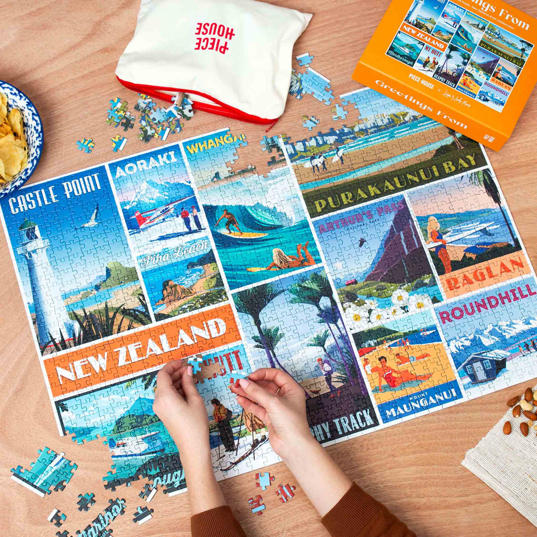 Greetings From - 1000 Piece Jigsaw Puzzle