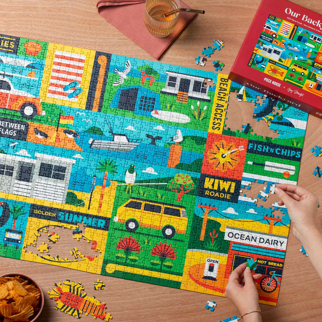 Our Backyard - 1000 Piece Jigsaw Puzzle