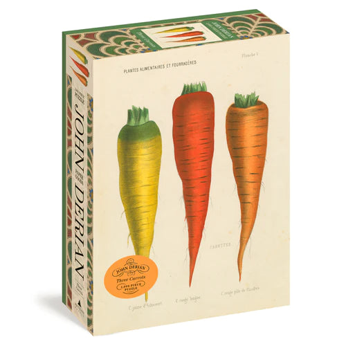 John Derian Paper Goods: Three Carrots 1000-Piece Puzzle