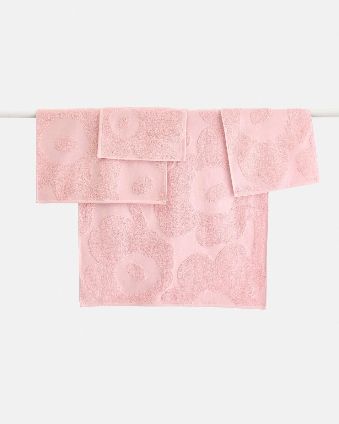 Unikko Bath Towel 70 X 150 Cm - pink