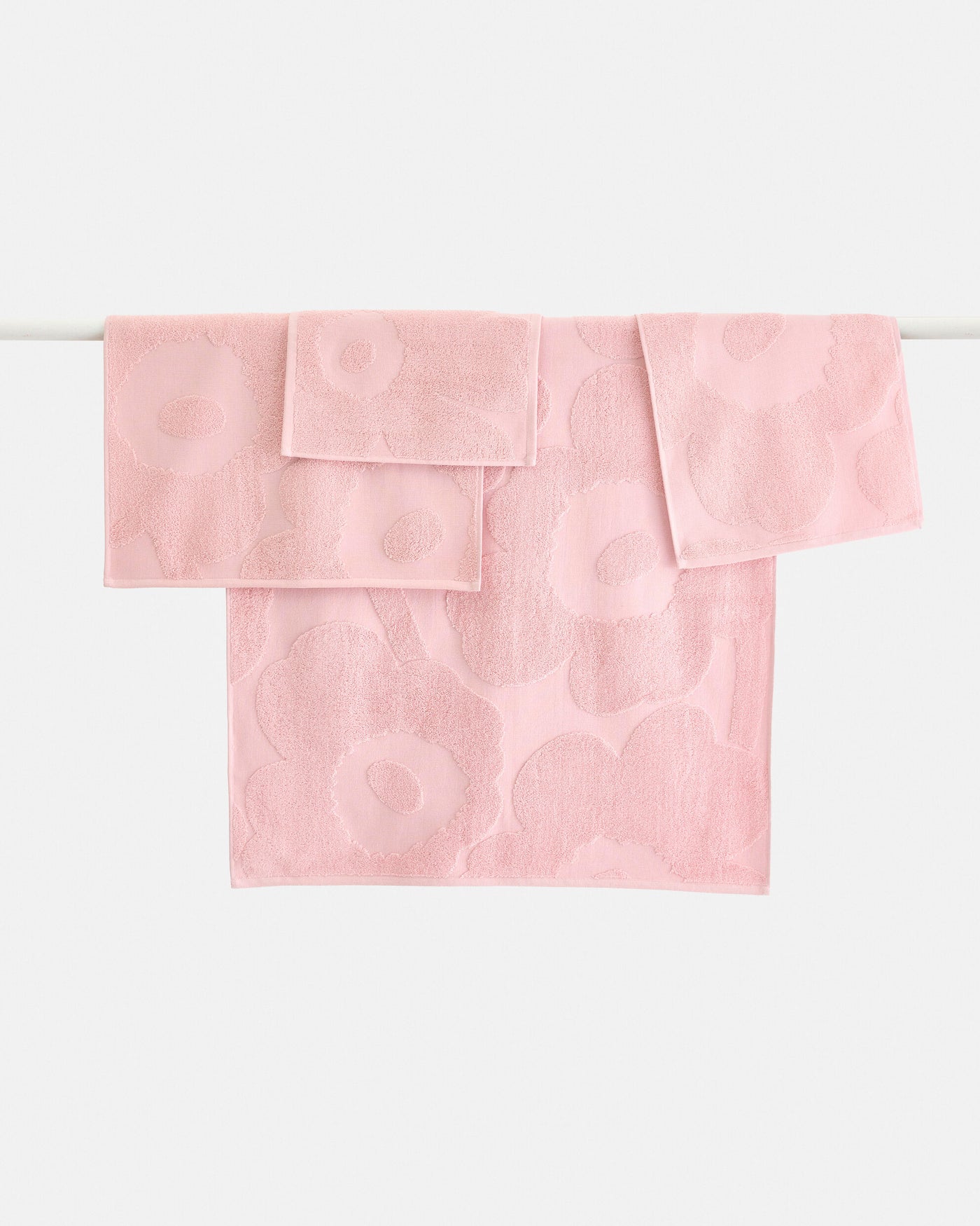 Unikko Mini Towel 32 X 32 Cm - pink