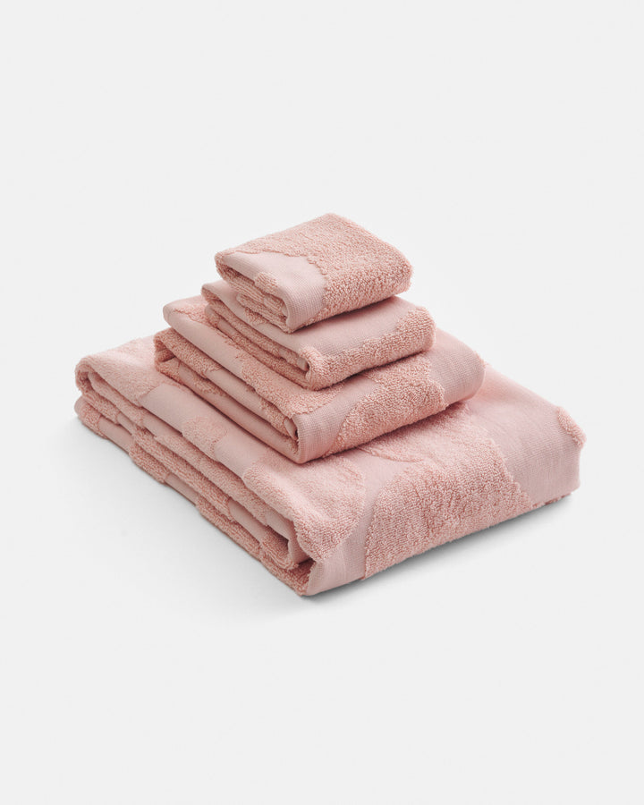 Unikko Bath Towel 70 X 150 Cm - pink