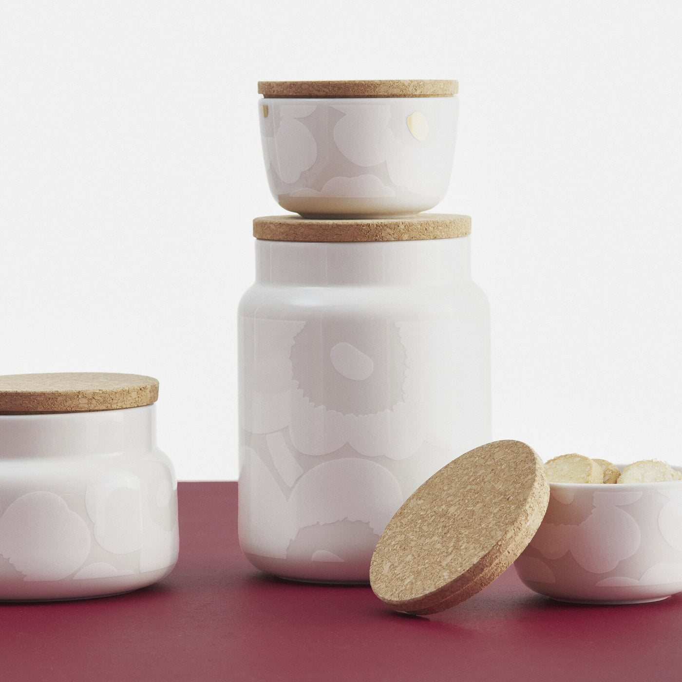 Oiva / Unikko Jar 1,2 L - white