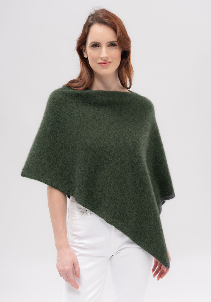 Two Tone Poncho
