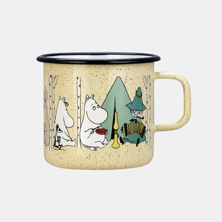 Moomin Enamel Mug Campers - 800ml