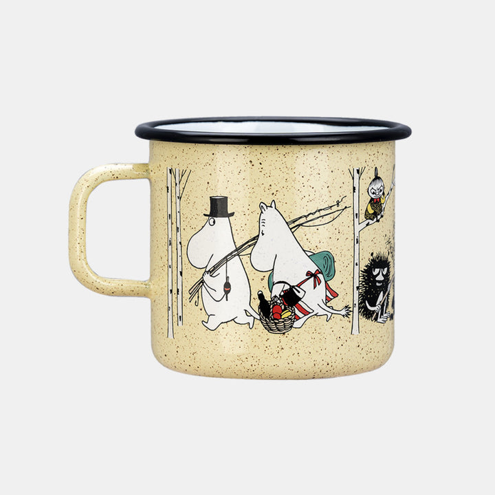 Moomin Enamel Mug Campers - 800ml