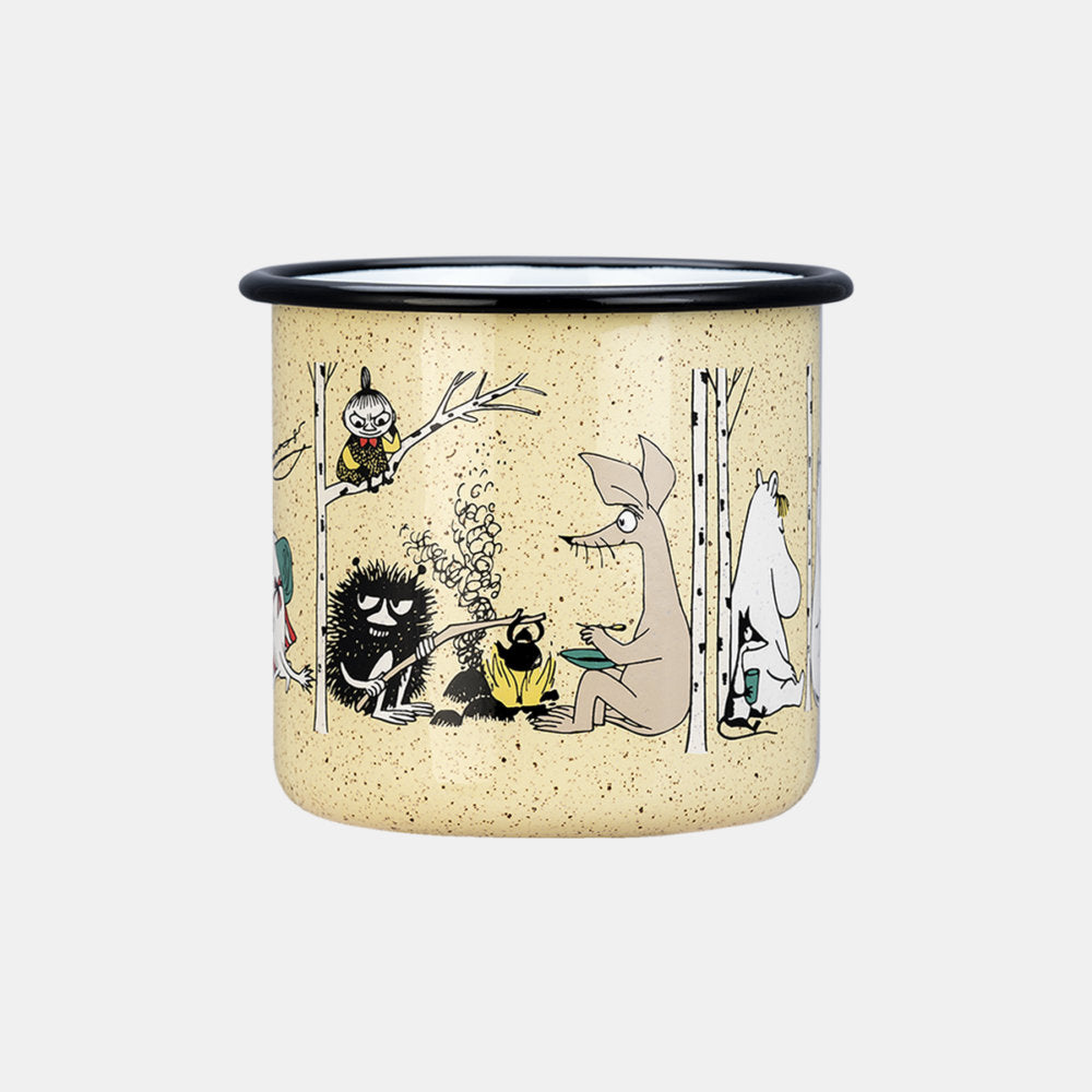 Moomin Enamel Mug Campers - 800ml