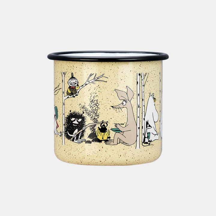 Moomin Enamel Mug Campers - 800ml