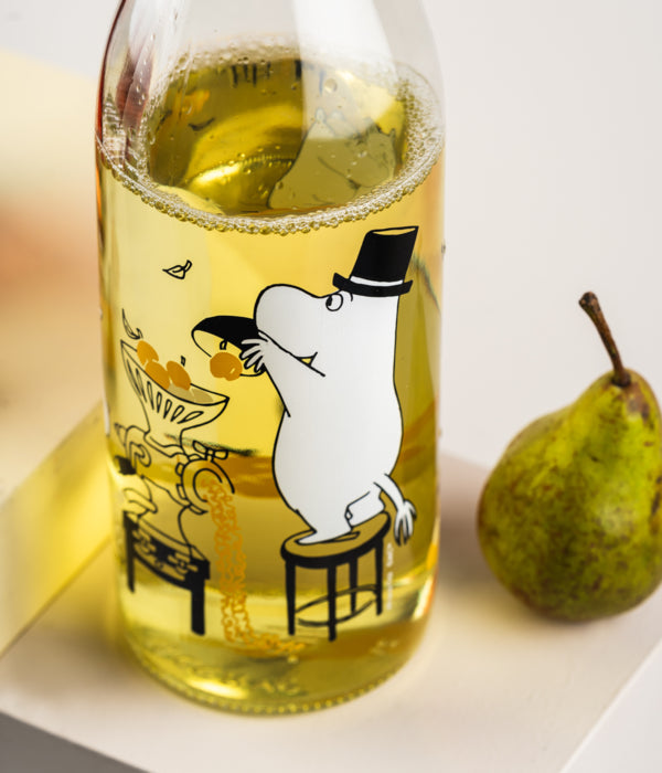 Moomin Glass Bottle Fruits - 1 L
