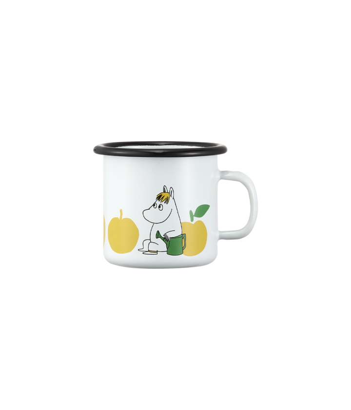 Moomin Enamel Mug Joyful Apples - 250ml