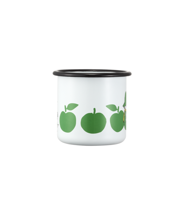 Moomin Enamel Mug Joyful Apples - 370ml