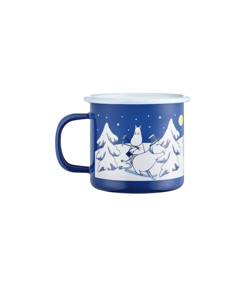 Moomin Enamel Mug Starry Night- 370ml