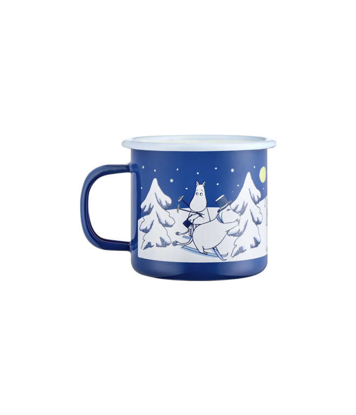 Moomin Enamel Mug Starry Night- 370ml