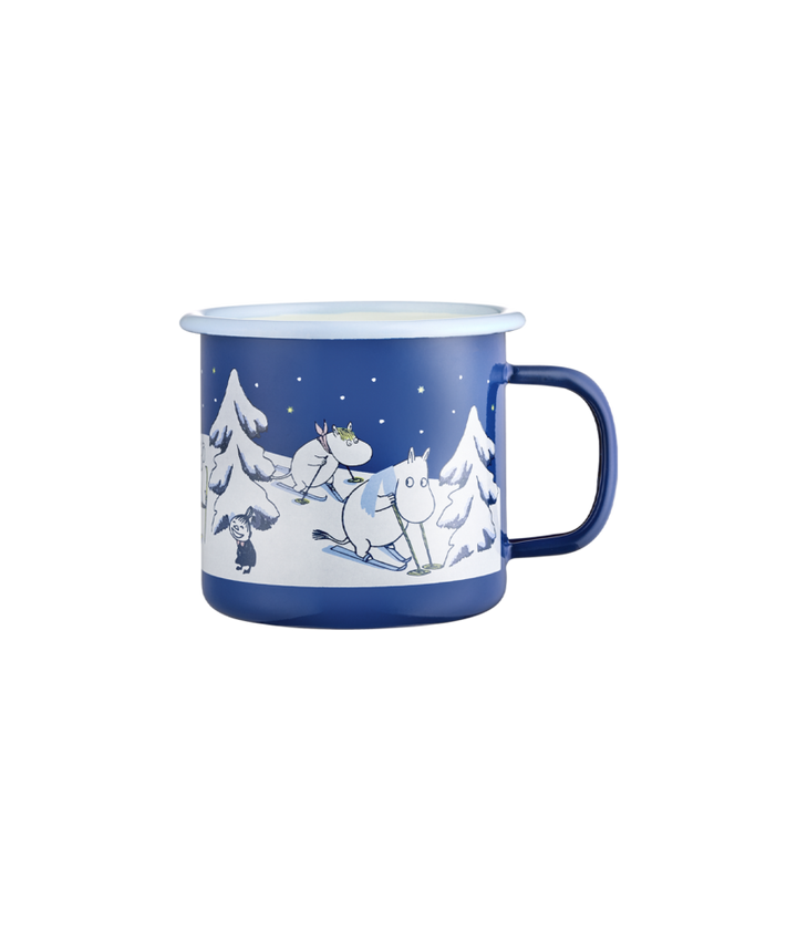 Moomin Enamel Mug Starry Night- 370ml
