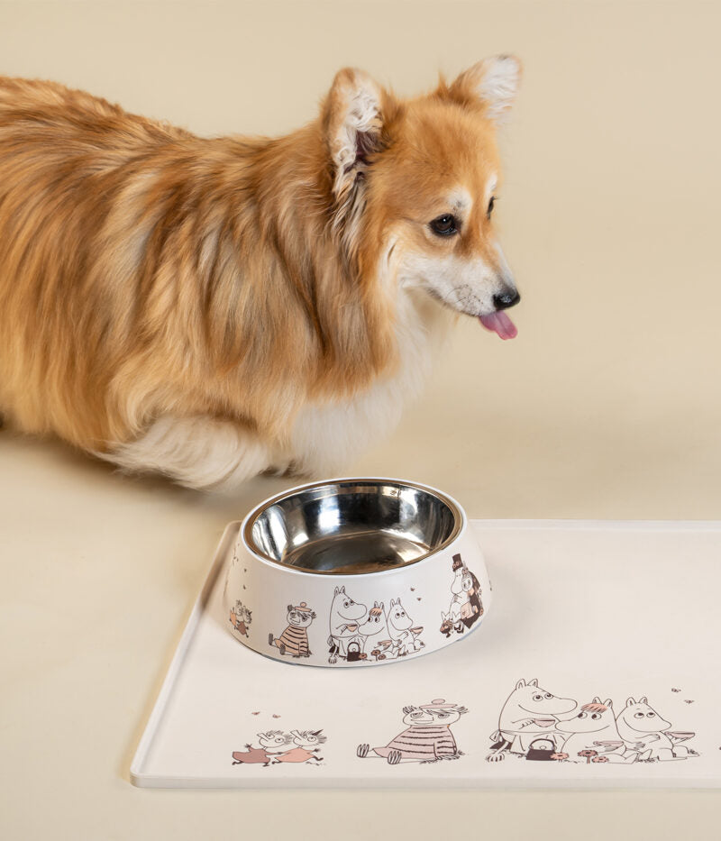 Moomin For Pets Food Bowl Moments L