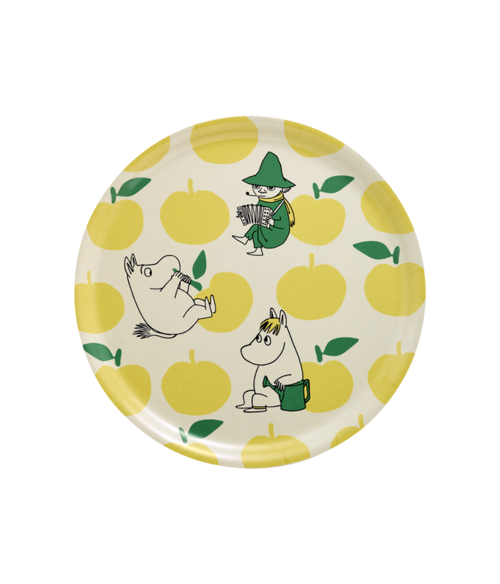 Moomin Tray Joyful Apples 35cm