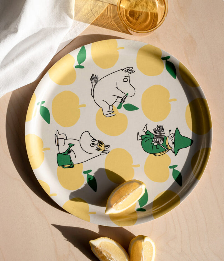 Moomin Tray Joyful Apples 35cm