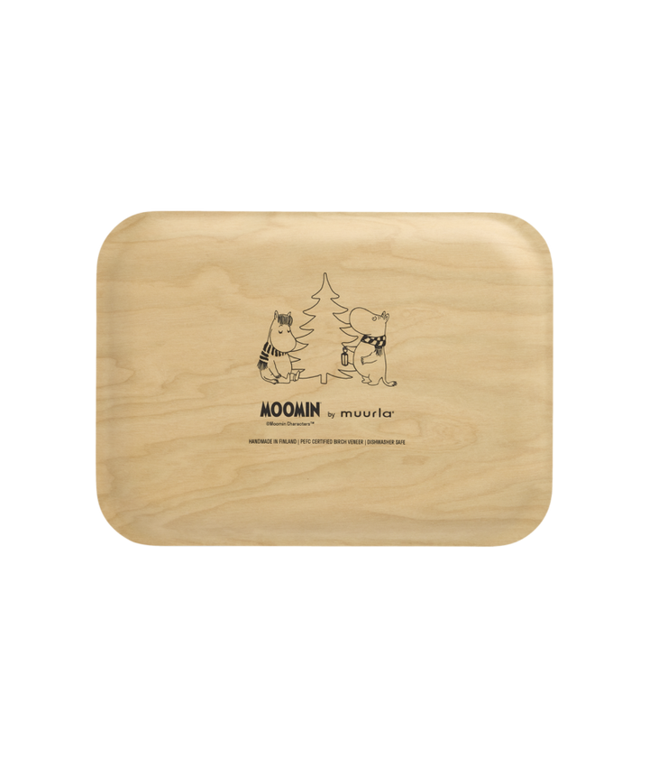 Moomin Tray Snowfall 27x20cm