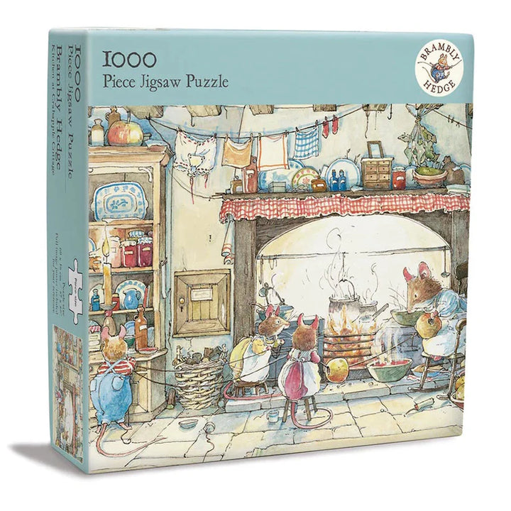 Brambly Hedge Kitchen at Crabapple Cottage  - 1000 Piece Jigsaw Puzzle