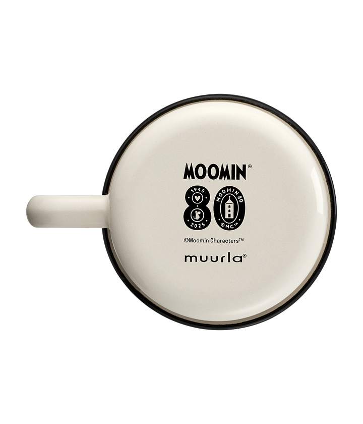 Enamel mug Moomin 80 years 370ml