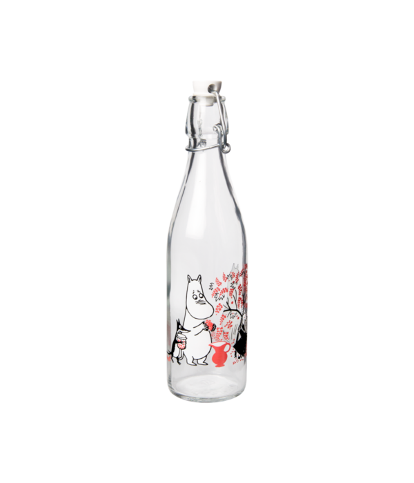 Moomin Glass Bottle Berries - 0,5L