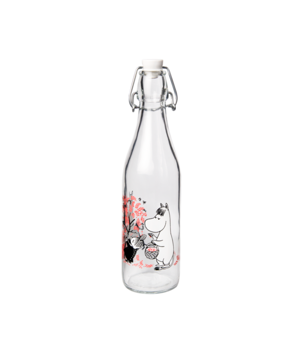 Moomin Glass Bottle Berries - 0,5L