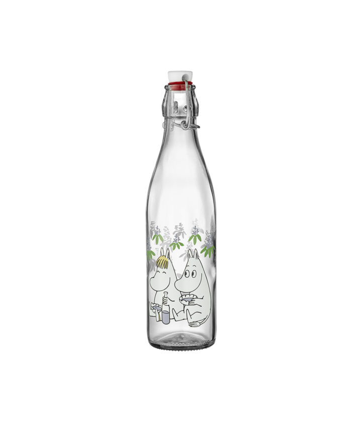 Moomin Glass Bottle Fun Elderberries - 0,5L