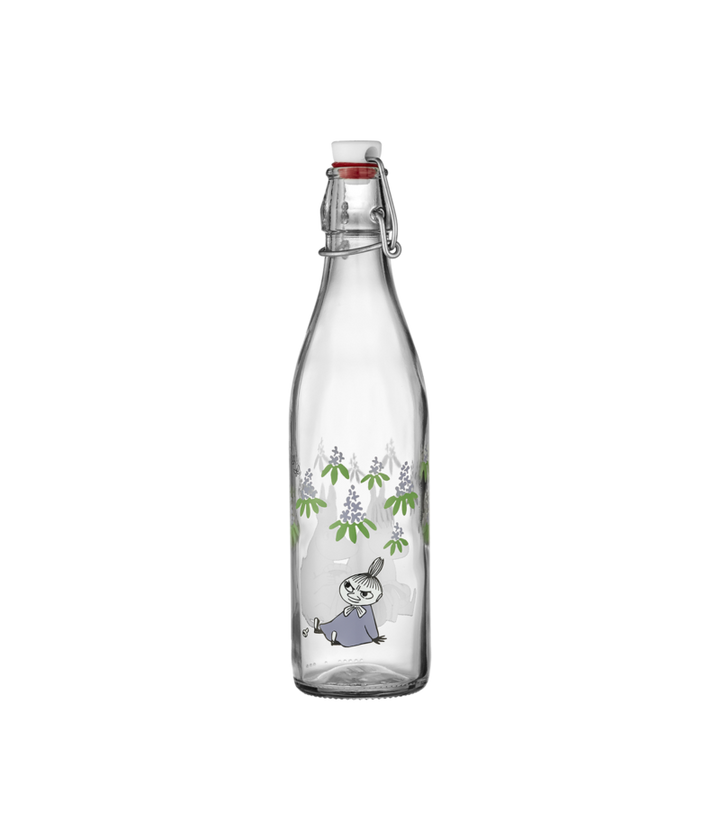 Moomin Glass Bottle Fun Elderberries - 0,5L