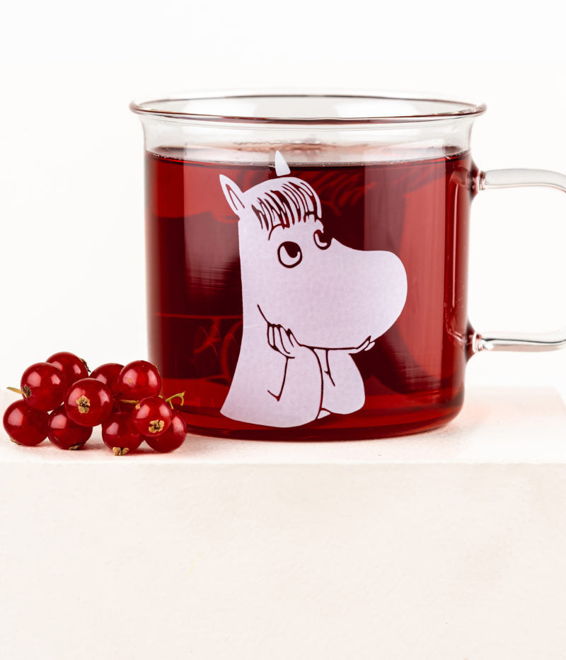 Moomin Glass Mug Snorkmaiden - 350ml