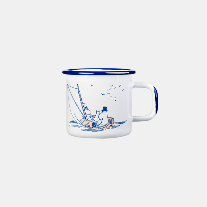 Moomin Enamel Mug Sailors - 370ml
