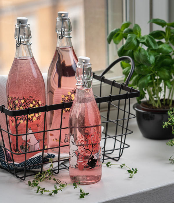 Moomin Glass Bottle Berries - 0,5L