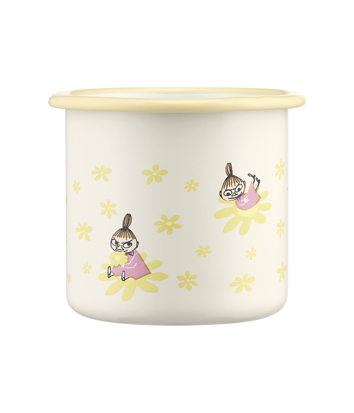 Moomin Enamel Mug Flowers - 370ml