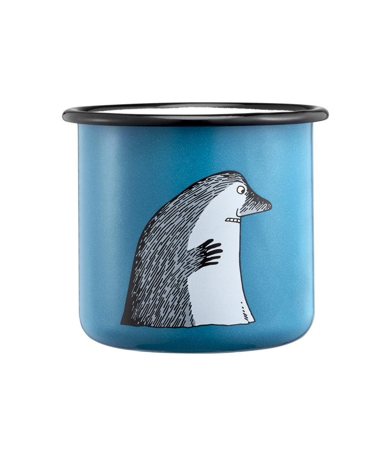 Moomin Enamel Mug Groke - 550ml