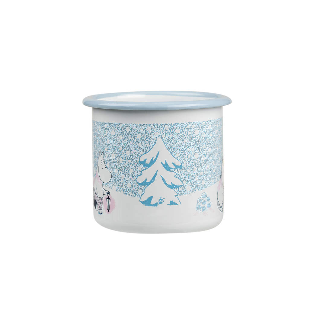 Enamel mug Moomin Let It Snow 370ml