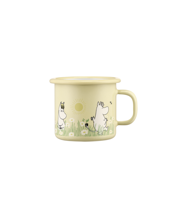 Moomin Enamel Mug Meadow - 250ml