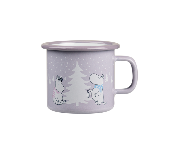 Enamel mug Moomin Snowfall 250ml