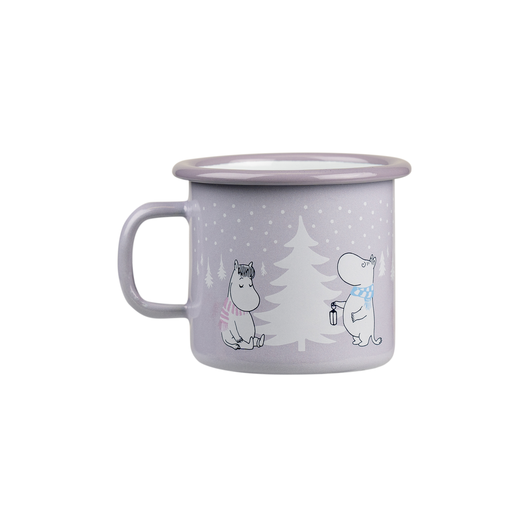 Enamel mug Moomin Snowfall 250ml
