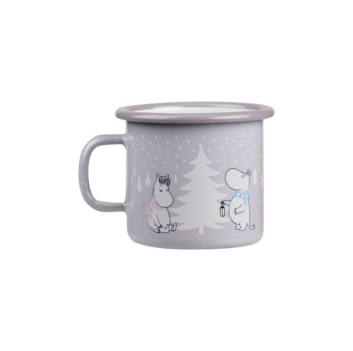 Enamel mug Moomin Snowfall 250ml