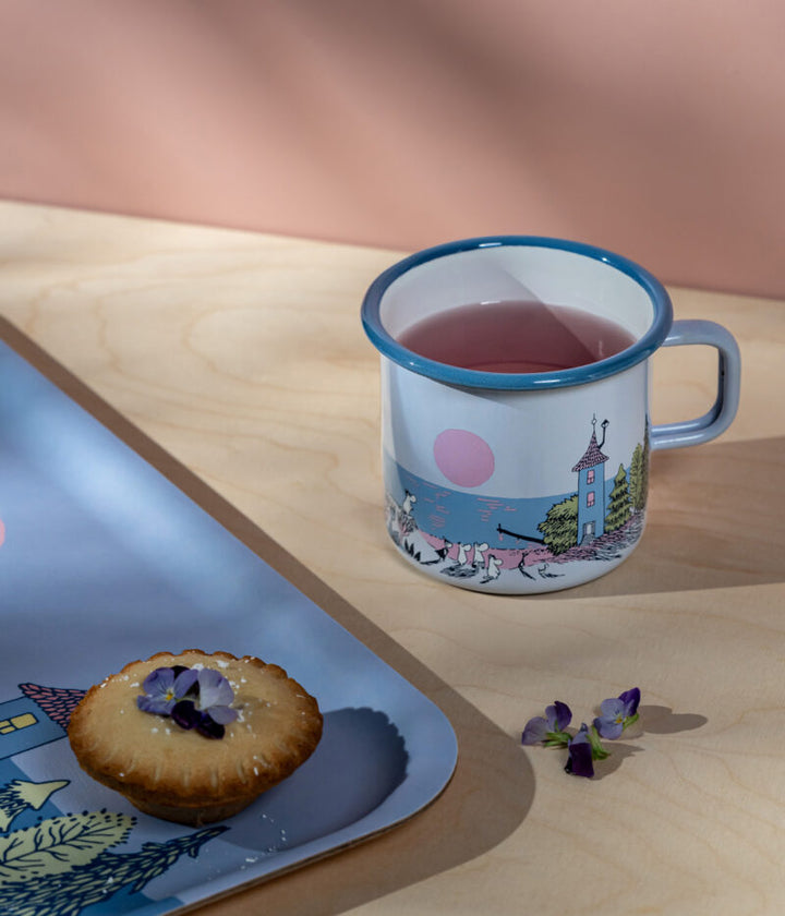 Moomin Enamel Mug Sunset - 550ml