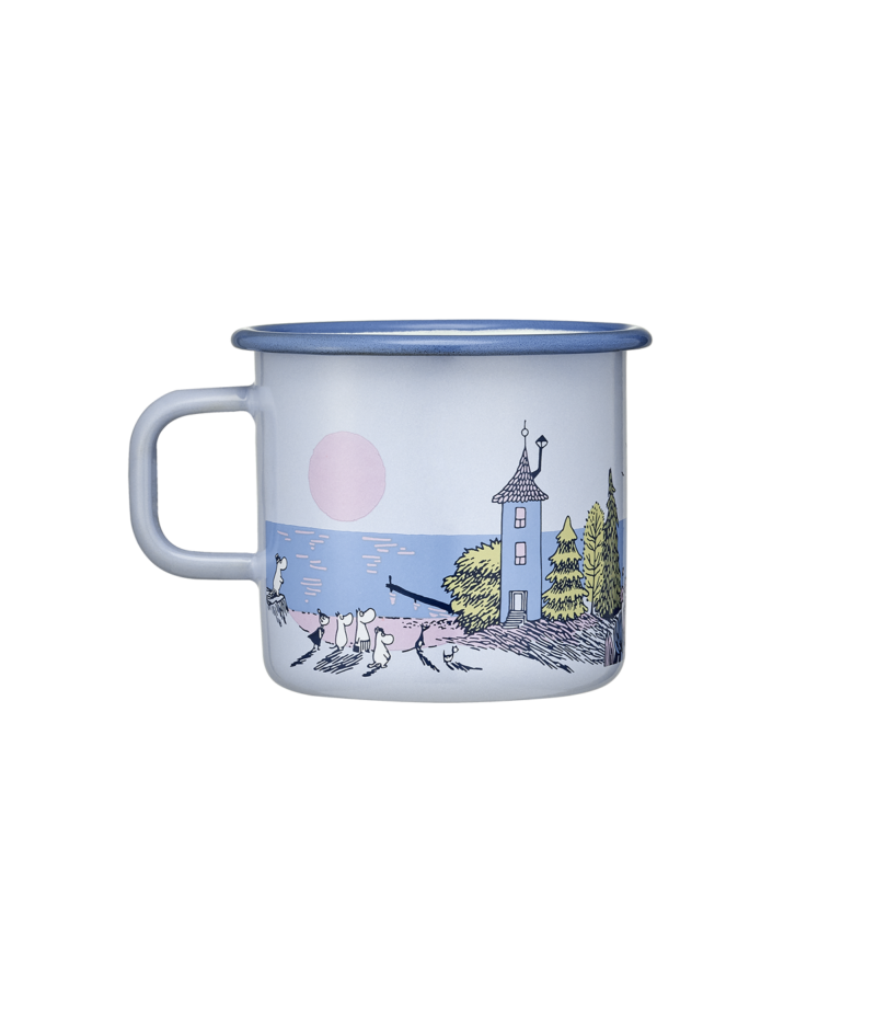 Moomin Enamel Mug Sunset - 550ml