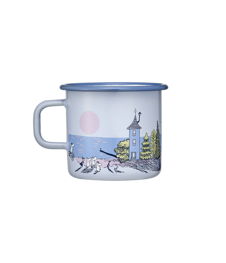 Moomin Enamel Mug Sunset - 550ml