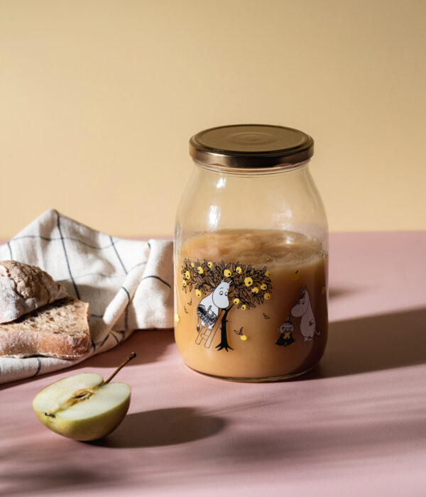 Moomin Glass Jar Apples-1L