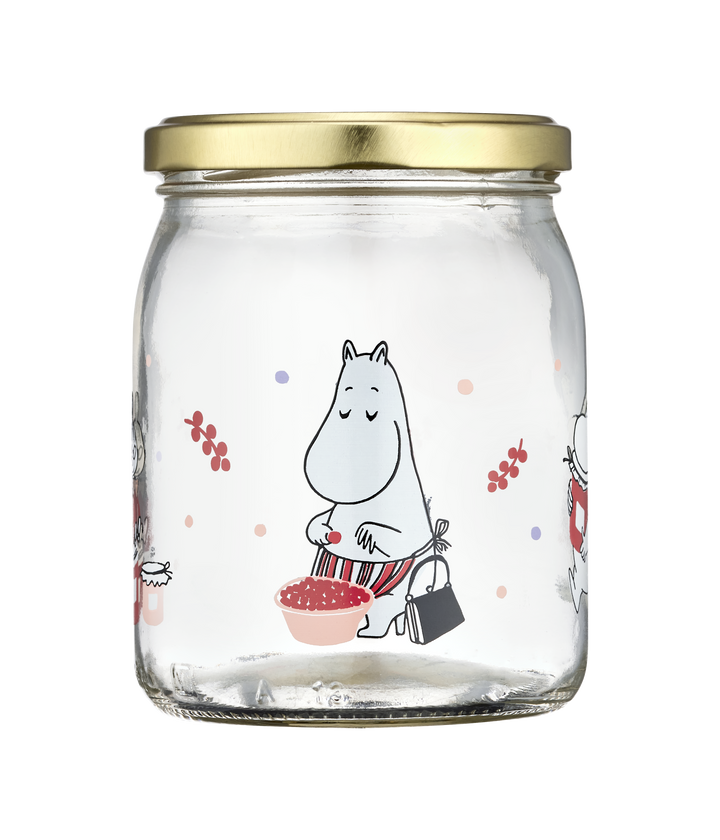 Moomin Glass Jar Berries 500ml