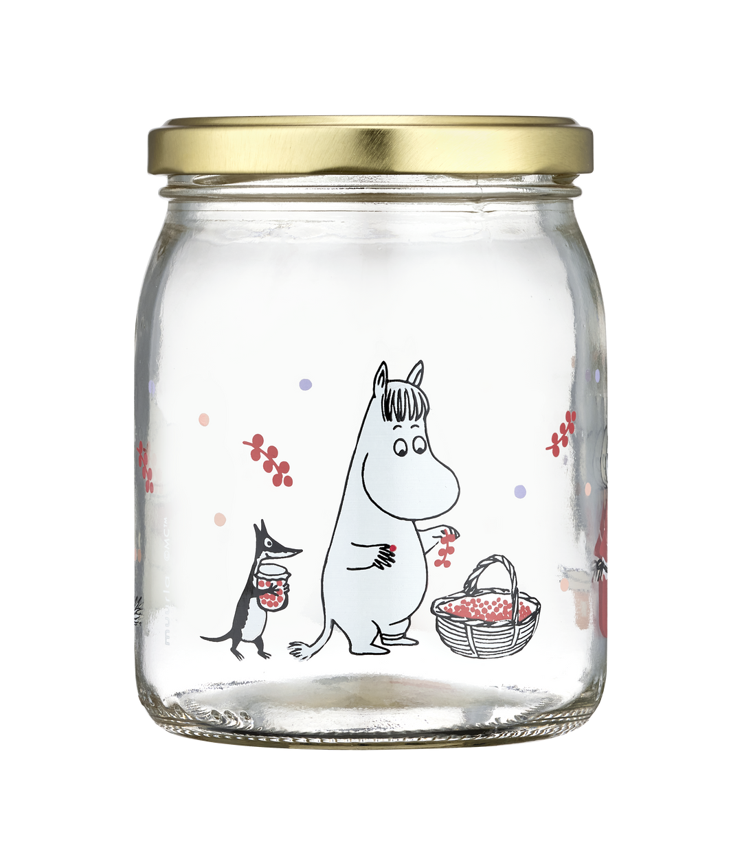 Moomin Glass Jar Berries 500ml