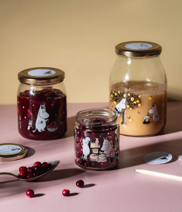 Moomin Glass Jar Apples-1L
