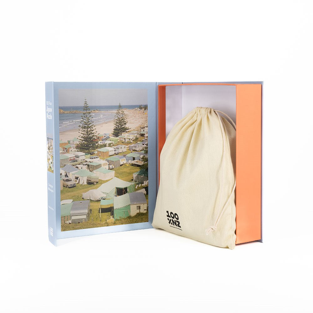 Camping at Mt Maunganui Jigsaw Puzzle