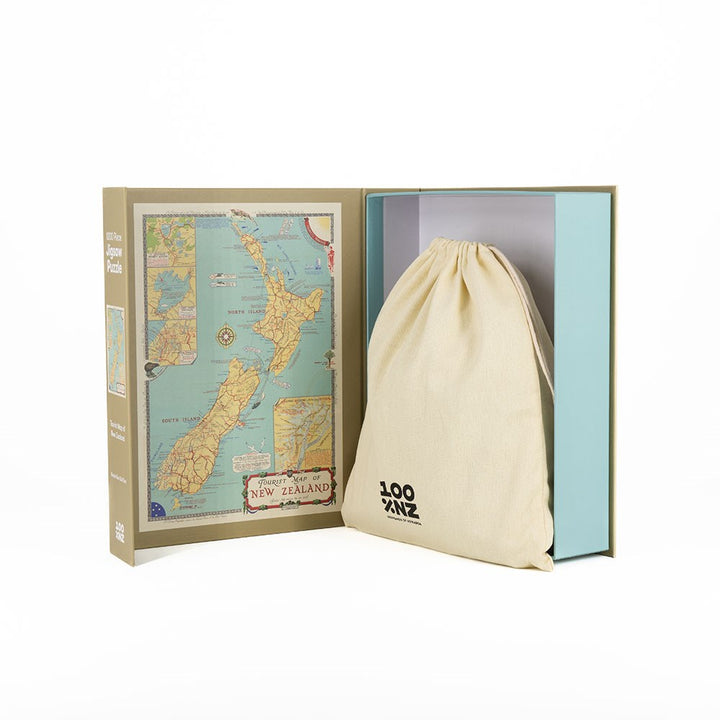 Tourist Map of NZ Jigsaw Puzzle