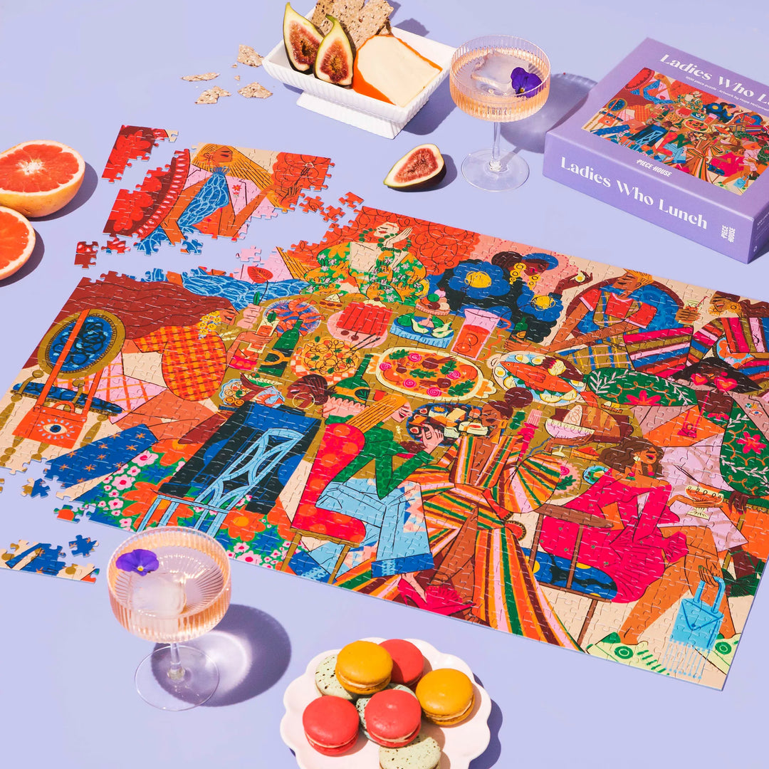 Ladies Who Lunch - 1000 Piece Jigsaw Puzzle